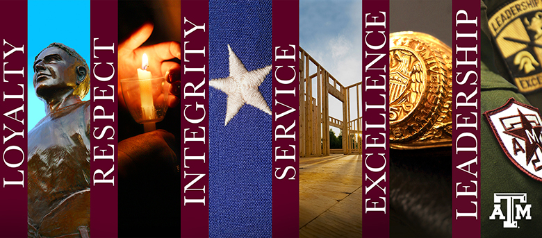 Aggie Core Values.