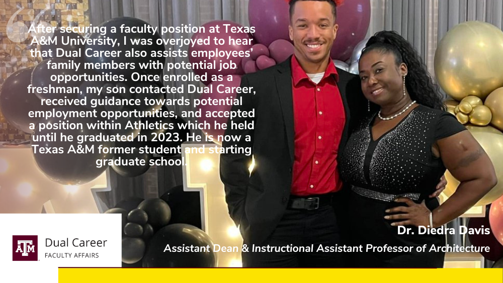 Dual Career testimonial - Deidra Davis.